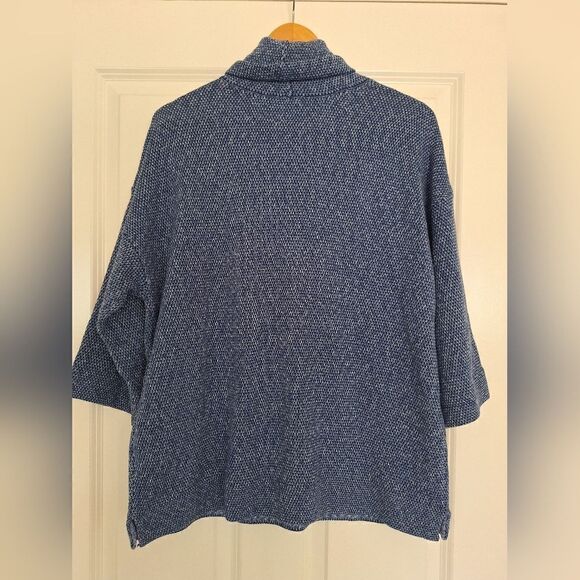 Pure Jill cotton blue sweaters sizec S/P - Picture 4 of 7
